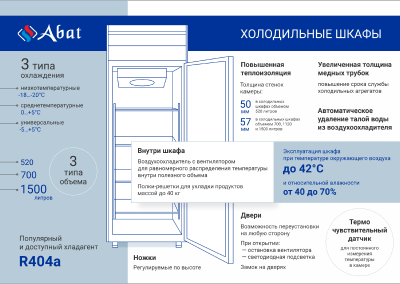 Холодильные шкафы